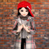 UCanaan BJD Dolls 1/3 SD Fashion Doll 24 Inch 18 Ball Jointed Doll DIY Toys with Full Set Clothes Shoes Wig Makeup, Best Gift for Christmas-Felice
